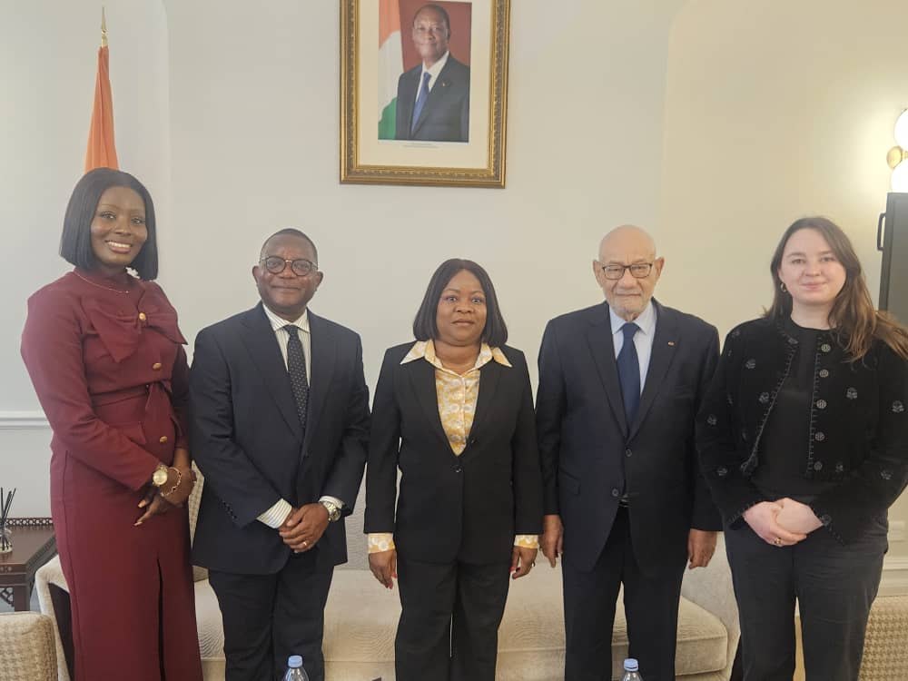 A delegation from Afruibana received by Her Excellency Mrs Amani Sara